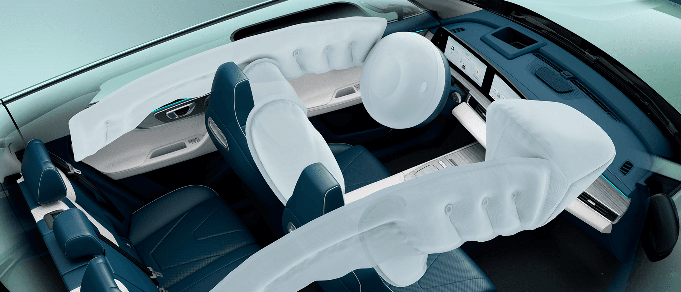 Proteção máxima com 7 airbags